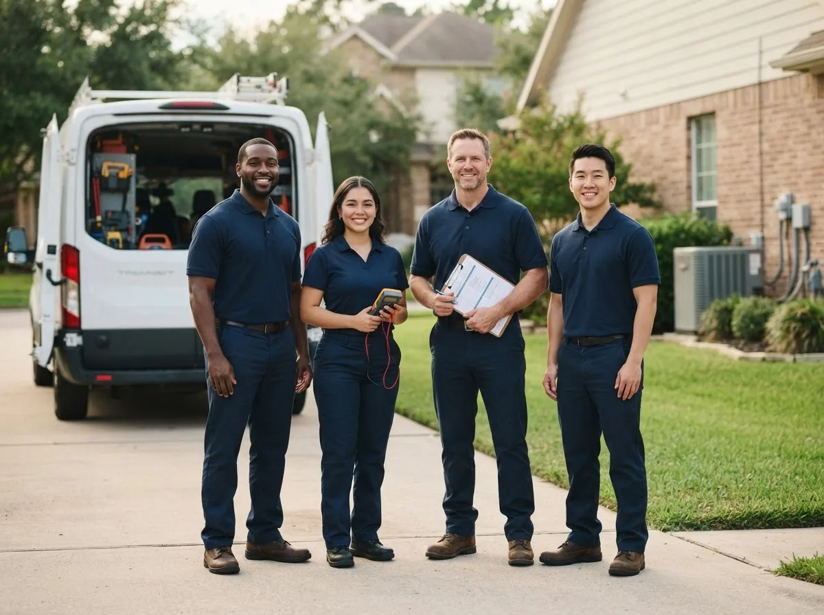 Certified HVAC technician near Ogden, AR
